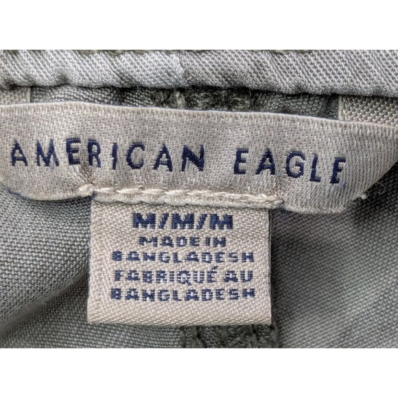 American Eagle Outfitters Camo Cargo Jogger Pants Women's Medium Lyocell Grunge - Picture 4 of 12